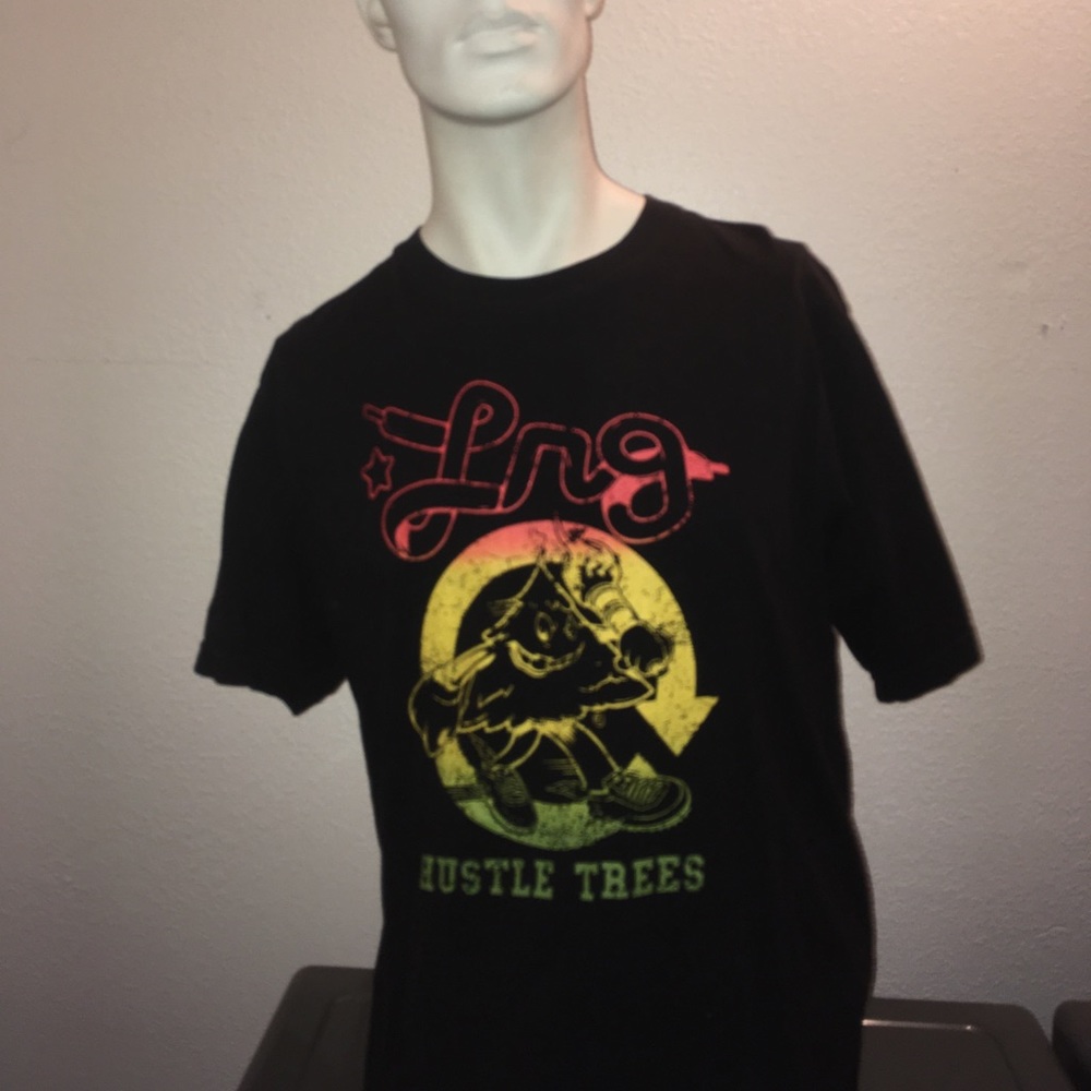 Rosta colored LRG hustle trees T-shirt
